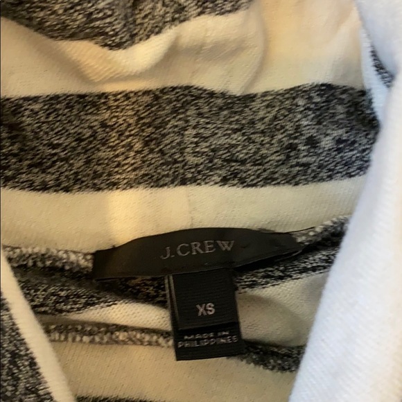 JCREW Striped Oversized Turtleneck XS - Picture 3 of 4